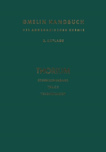 Book cover of: Thorium. By: Rudolf Keim