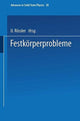 Book cover of: Festkorperprobleme. By: U. Rossler
