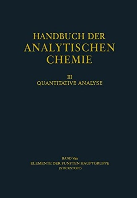 Book cover of: Elemente der Funften Hauptgruppe