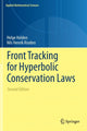 Book cover of: Front Tracking for Hyperbolic Conservation Laws. By: Helge Holden