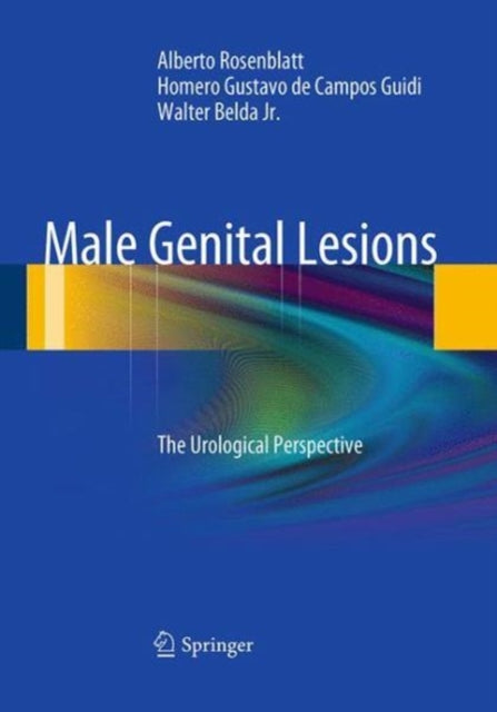 Book cover of: Male Genital Lesions. By: Alberto Rosenblatt