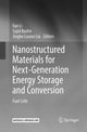 Book cover of: Nanostructured Materials for Next-Generation Energy Storage and Conversion
