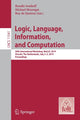 Book cover of: Logic, Language, Information, and Computation. By: Rosalie Iemhoff