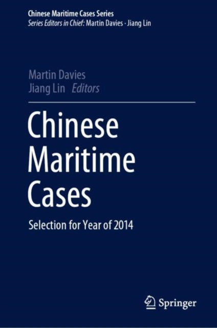 Book cover of: Chinese Maritime Cases. By: Martin Davies