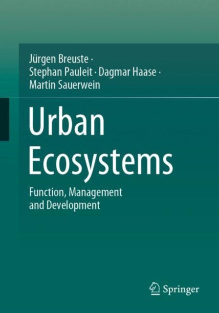 Book cover of: Urban Ecosystems