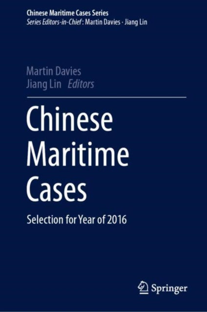 Book cover of: Chinese Maritime Cases. By: Martin Davies