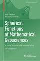 Book cover of: Spherical Functions of Mathematical Geosciences. By: Willi Freeden