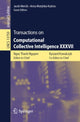 Book cover of: Transactions on Computational Collective Intelligence XXXVII. By: Ryszard Kowalczyk