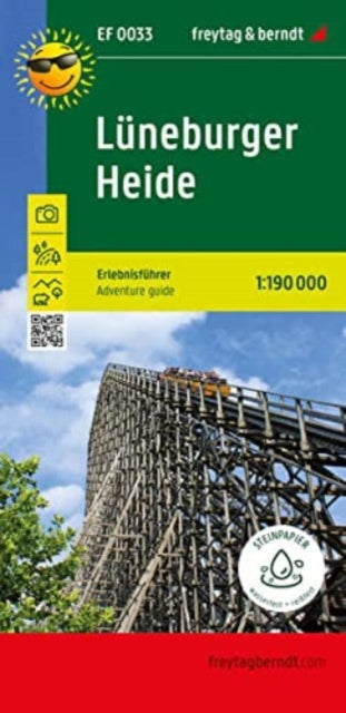 Book cover of: Luneburg Heath, adventure guide 1:190,000, freytag & berndt, EF 0033