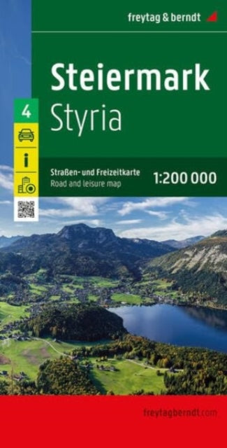 Book cover of: Styria, road and leisure map 1:200,000, freytag & berndt