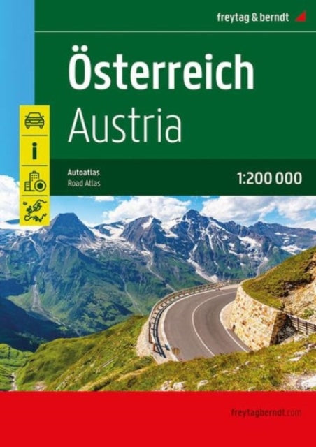 Book cover of: Austria Road Atlas 1:200,000