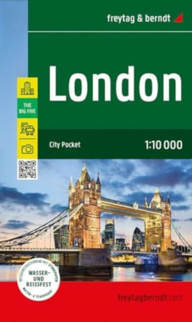 Book cover of: London City Pocket Map