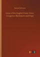 Book cover of: Lives of the English Poets