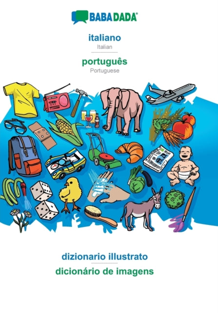 Book cover of: italiano - portugues, dizionario illustrato