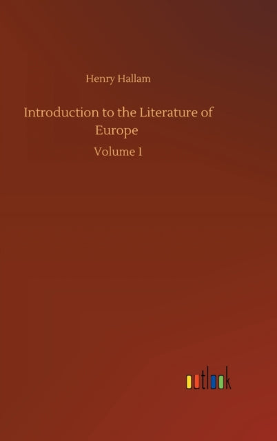 Book cover of: Introduction to the Literature of Europe