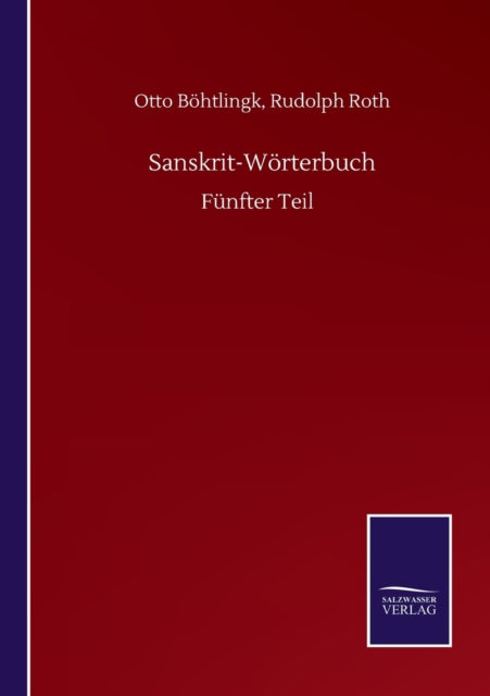 Book cover of: Sanskrit-Worterbuch