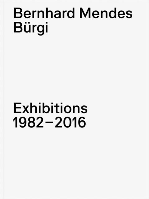 Book cover of: Bernhard Mendes Burgi