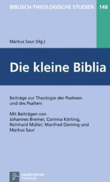 Book cover of: Biblisch-Theologische Studien. By: Markus Saur