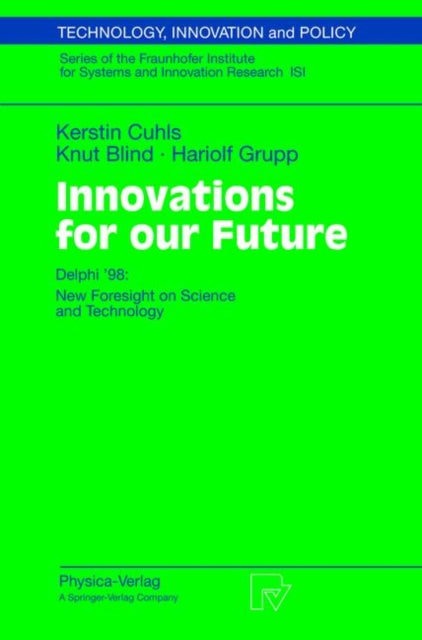 Book cover of: Innovations for our Future. By: Kerstin Cuhls