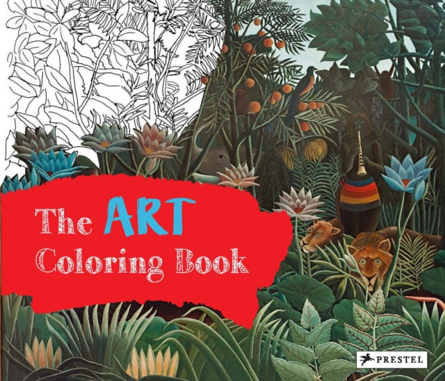 Book cover of: Art Colouring Book. By: Annette Roeder