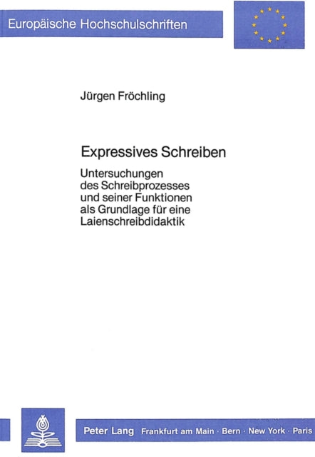 Book cover of: Expressives Schreiben