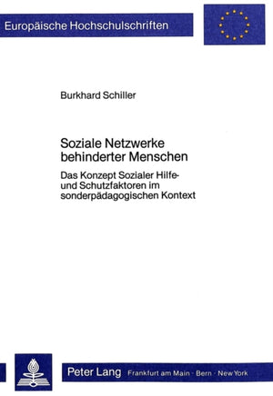 Soziale Netzwerke behinderter Menschen