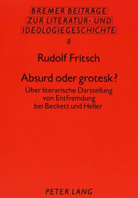 Book cover of: Absurd oder grotesk?