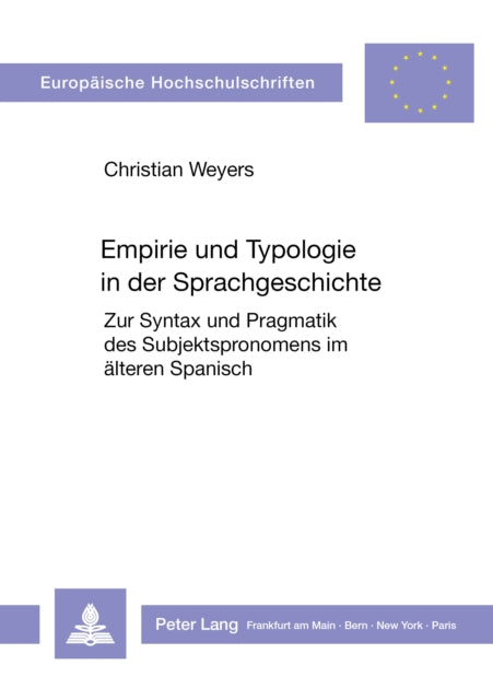 Book cover of: Empirie und Typologie in der Sprachgeschichte