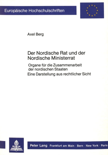 Book cover of: Der Nordische Rat und der Nordische Ministerrat