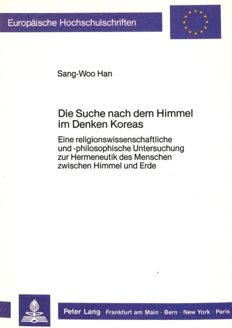 Book cover of: Die Suche nach dem Himmel im Denken Koreas