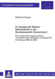 Book cover of: Im Spiegel der Medien: Wertewandel in der Bundesrepublik Deutschland