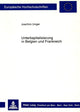 Book cover of: Unterkapitalisierung in Belgien und Frankreich