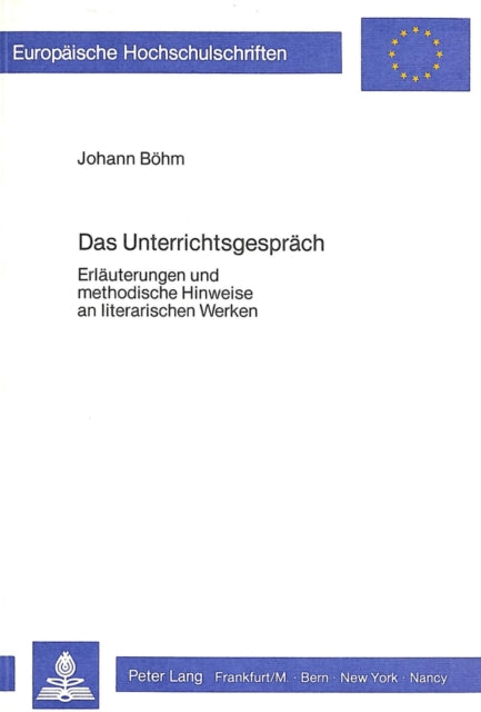 Book cover of: Das Unterrichtsgespraech