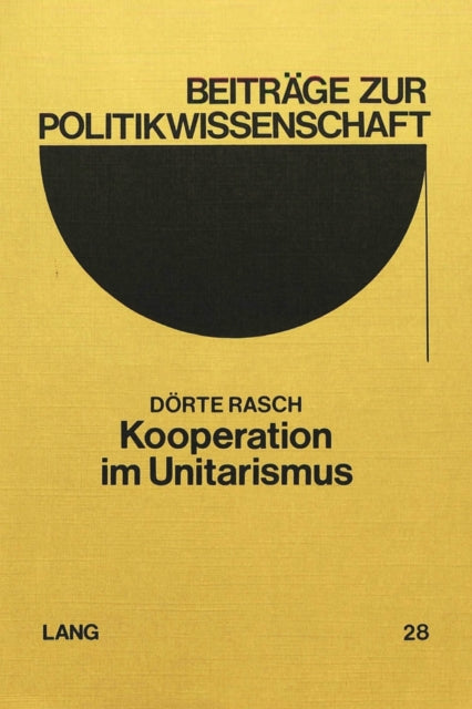 Book cover of: Kooperation im Unitarismus