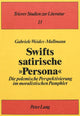 Book cover of: Swifts satirische »Persona«. By: Gabriele Weides-Mallmann