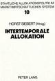 Book cover of: Intertemporale Allokation