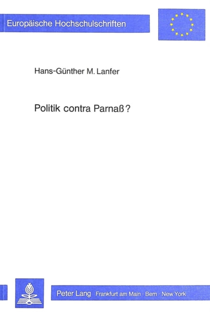 Book cover of: Politik contra Parnass?