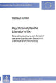 Book cover of: Psychoanalytische Literaturkritik