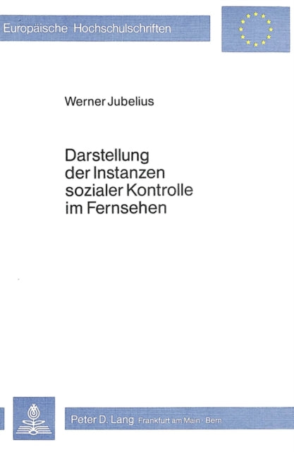 Book cover of: Darstellung der Instanzen sozialer Kontrolle im Fernsehen