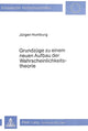 Book cover of: Grundzuege zu einem neuen Aufbau der Wahrscheinlichkeitstheorie