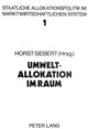 Book cover of: Umweltallokation im Raum