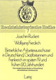 Book cover of: Betriebliche Arbeiterausschuesse in Deutschland, Grossbritannien und Frankreich im spaeten 19. und fruehen 20. Jahrhundert