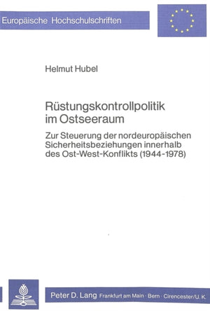 Ruestungskontrollpolitik im Ostseeraum