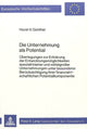 Book cover of: Die Unternehmung als Potential