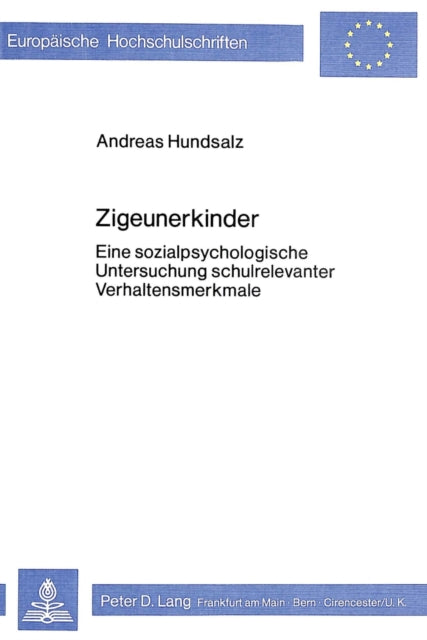 Book cover of: Zigeunerkinder