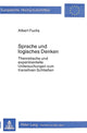 Book cover of: Sprache und logisches Denken