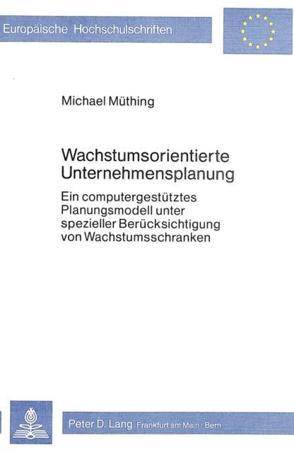 Book cover of: Wachstumsorientierte Unternehmensplanung
