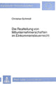 Book cover of: Die Realteilung von Mitunternehmerschaften im Einkommensteuerrecht