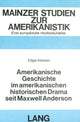 Book cover of: Amerikanische Geschichte im amerikanischen historischen Drama seit Maxwell Anderson