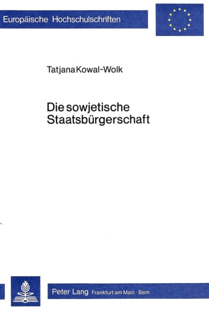 Book cover of: Die sowjetische Staatsbuergerschaft